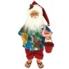 Santa's Workshop 15" Santa With Flamingo Floaty Figure 2 Santa's Workshop 15" Santa With Flamingo Floaty Figure -Christmas Designers Store D362635S 1