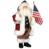 Santa's Workshop 15" American Santa Figure -Christmas Designers Store D362646S 1