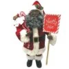 Santa's Workshop 15.5" North Pole Santa Figure 2 Santa's Workshop 15.5" North Pole Santa Figure -Christmas Designers Store D362650S 1