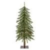 3ft. Pre-Lit Alpine Artificial Christmas Tree, Clear Lights 2 3ft. Pre-Lit Alpine Artificial Christmas Tree, Clear Lights -Christmas Designers Store D393413S 1