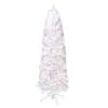 6.5ft. Pre-Lit White Pencil Northern Fir Artificial Christmas Tree, White Lights -Christmas Designers Store D393474S 1