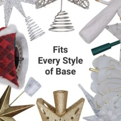 Village Lighting Christmas Tree Topper Holder -Christmas Designers Store D403170S 12