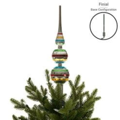 Village Lighting Christmas Tree Topper Holder -Christmas Designers Store D403170S 18