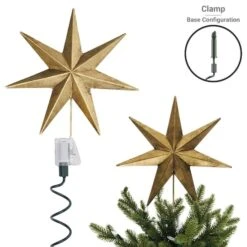 Village Lighting Christmas Tree Topper Holder -Christmas Designers Store D403170S 19