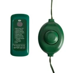 4ft. Pre-Lit Glittered Artificial Christmas Plant On Pedestal, Multicolor LED Lights -Christmas Designers Store D478834S 6