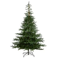 8ft. Pre-Lit Layered Washington Spruce Artificial Christmas Tree, Clear Lights -Christmas Designers Store D478887S 3