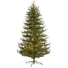 9ft. Pre-Lit Vancouver Mountain Pine Artificial Christmas Tree, Clear Lights