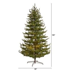 9ft. Pre-Lit Vancouver Mountain Pine Artificial Christmas Tree, Clear Lights 20 9ft. Pre-Lit Vancouver Mountain Pine Artificial Christmas Tree, Clear Lights -Christmas Designers Store D478900S 2