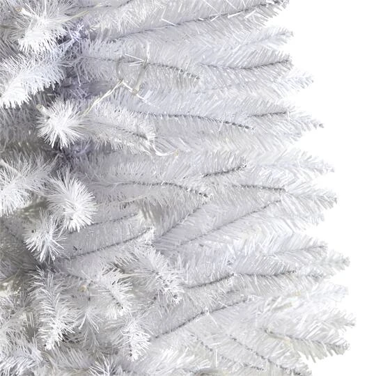 3ft. Pre-Lit White Artificial Christmas Tree, Warm White LED Lights 8 3ft. Pre-Lit White Artificial Christmas Tree, Warm White LED Lights - Image 6
