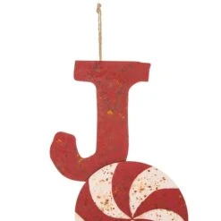 Glitzhome® 3ft. Metal Joy & Noel Yard Stake Set -Christmas Designers Store D479448S 7
