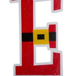 Glitzhome® 23" Metal Believe Yard Stake Set -Christmas Designers Store D479449S 5