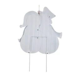 Glitzhome® 2.5ft. Metal Lovely Snowman Yard Stake 19 Glitzhome® 2.5ft. Metal Lovely Snowman Yard Stake -Christmas Designers Store D479455S 8