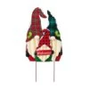 Glitzhome® 3ft. Metal Gnome Family Yard Stake -Christmas Designers Store D479463S 1