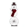 Glitzhome® 34" Lighted LED Metal Snowman Porch Décor -Christmas Designers Store D479464S 1