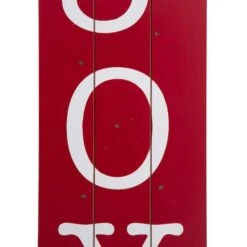 Glitzhome® 40" Lighted Wooden Sleigh JOY Porch Sign With Timer 19 Glitzhome® 40" Lighted Wooden Sleigh JOY Porch Sign With Timer -Christmas Designers Store D479468S 8