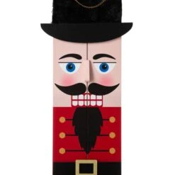 Glitzhome® 42" Nutcracker Wooden Porch Sign 16 Glitzhome® 42" Nutcracker Wooden Porch Sign -Christmas Designers Store D479478S 5