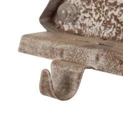 Glitzhome® 8" Marquee LED Wooden & Metal Christmas Tree Stocking Holder Set 18 Glitzhome® 8" Marquee LED Wooden & Metal Christmas Tree Stocking Holder Set -Christmas Designers Store D479507S 7