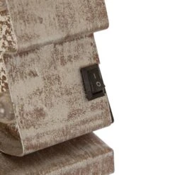 Glitzhome® 8" Marquee LED Wooden & Metal Christmas Tree Stocking Holder Set 19 Glitzhome® 8" Marquee LED Wooden & Metal Christmas Tree Stocking Holder Set -Christmas Designers Store D479507S 8