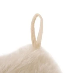 Glitzhome® 21" White Plush Stockings, 2ct. 16 Glitzhome® 21" White Plush Stockings, 2ct. -Christmas Designers Store D479593S 6