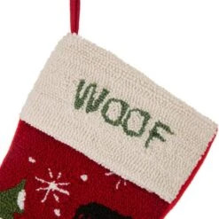 Glitzhome® 20" Dog Hooked Stockings, 2ct. -Christmas Designers Store D479607S 6