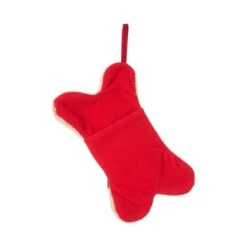 Glitzhome® 12.5" Bone Shape Hooked Stockings, 2ct. -Christmas Designers Store D479611S 7