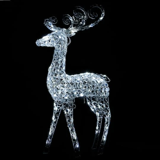 4ft. Crystal Bead Deer With LED Lights 8 4ft. Crystal Bead Deer With LED Lights - Image 6