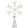 14.5" Snowflake Tree Top With Dual Color® Lights -Christmas Designers Store D491233S 1