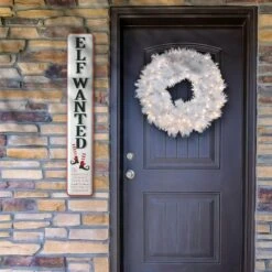 47" Elf Wanted Wall Sign -Christmas Designers Store D491295S 2