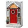 10" Holiday Door Front -Christmas Designers Store D491319S 1