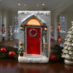 10" Holiday Door Front -Christmas Designers Store D491319S 2