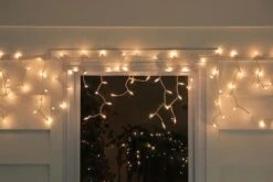 Sienna 300ct. Clear Mini Icicle Christmas String Lights -Christmas Designers Store D491449S 3