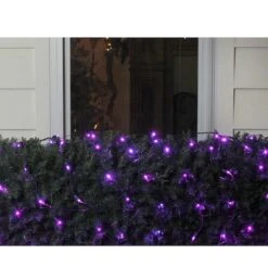 Northlight 4ft. X 6ft. LED Wide Angle Net Style Christmas Lights Purple -Christmas Designers Store D491462S 2