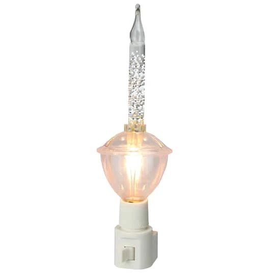 Northlight 6.5" Clear Retro Style Christmas Bubble Night Light 4 Northlight 6.5" Clear Retro Style Christmas Bubble Night Light - Image 2