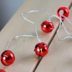 Northlight 8ct. Red LED Jingle Bell Christmas Lights 8 Northlight 8ct. Red LED Jingle Bell Christmas Lights -Christmas Designers Store D491474S 2