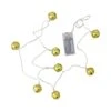 Northlight 8ct. Gold LED Jingle Bell Christmas Lights 2 Northlight 8ct. Gold LED Jingle Bell Christmas Lights -Christmas Designers Store D491475S 1