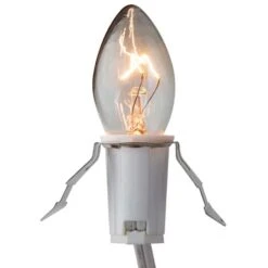 Northlight Christmas Village 6ft. White Replacement C7 Single Light Cord 9 Northlight Christmas Village 6ft. White Replacement C7 Single Light Cord -Christmas Designers Store D491478S 2