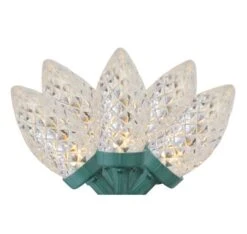 Northlight 100ct. LED Faceted C7 Christmas String Lights Warm White