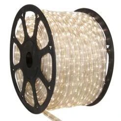 Northlight 288ft. Warm White LED Commercial Grade Outdoor Christmas Rope Lights -Christmas Designers Store D491495S 4