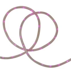 Northlight 24ft. Pink Commercial Grade LED Outdoor Christmas Rope Lights -Christmas Designers Store D491497S 12