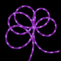 Northlight 24ft. Purple Commercial Grade LED Outdoor Christmas Rope Lights -Christmas Designers Store D491498S 11