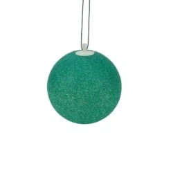 Sienna 7" Green Lighted Twinkling Christmas Hanging Decor