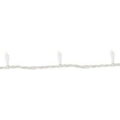 Northlight 100ct. LED Wide Angle Christmas String Lights With White Wire Warm White 21 Northlight 100ct. LED Wide Angle Christmas String Lights With White Wire Warm White -Christmas Designers Store D491517S 14