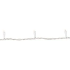 Northlight 100ct. LED Wide Angle Christmas String Lights With White Wire Warm White 17 Northlight 100ct. LED Wide Angle Christmas String Lights With White Wire Warm White -Christmas Designers Store D491517S 4