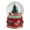 Northlight 6" Musical Christmas Tree & Train Animated Water Globe -Christmas Designers Store D491589S 1