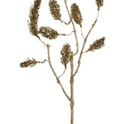 Northlight Gold Glittered Pine Hanging Christmas Spray 9 Northlight Gold Glittered Pine Hanging Christmas Spray -Christmas Designers Store D491594S 3