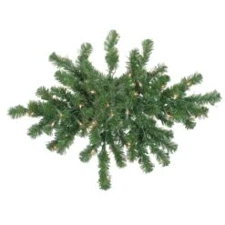 Northlight 28" Pre-Lit Windsor Pine Artificial Christmas Swag 7 Northlight 28" Pre-Lit Windsor Pine Artificial Christmas Swag -Christmas Designers Store D491667S 1 1