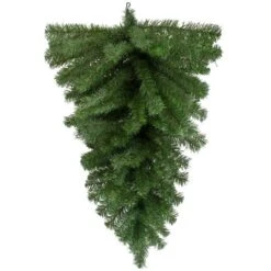 Northlight 32" Canadian Pine Artificial Christmas Teardrop Swag - Unlit 12 Northlight 32" Canadian Pine Artificial Christmas Teardrop Swag - Unlit -Christmas Designers Store D491671S 11