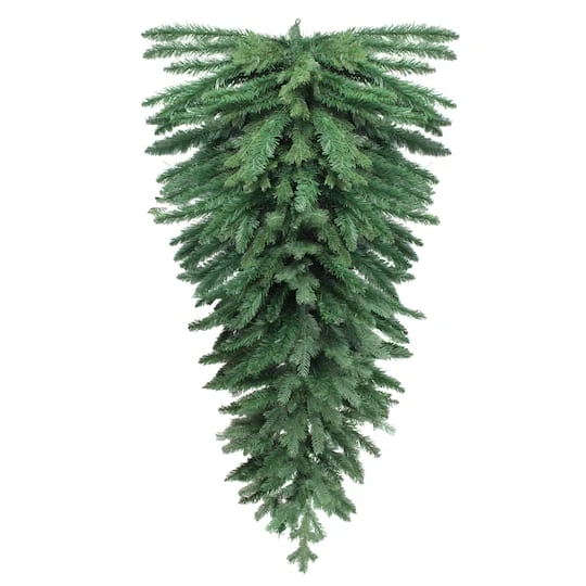 Northlight 60" Green Pine Artificial Christmas Teardrop Swag 3 Northlight 60" Green Pine Artificial Christmas Teardrop Swag