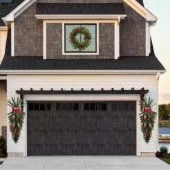 Northlight 60" Canadian Pine Christmas Teardrop Swag -Christmas Designers Store D491674S 12