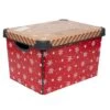 Simplify Santa's Elves Storage Tote Bin 2 Simplify Santa's Elves Storage Tote Bin -Christmas Designers Store D492890S 11